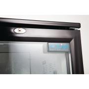 Arri&egrave;re-bar trois portes pivotantes Polar S&eacute;rie G noir 320L