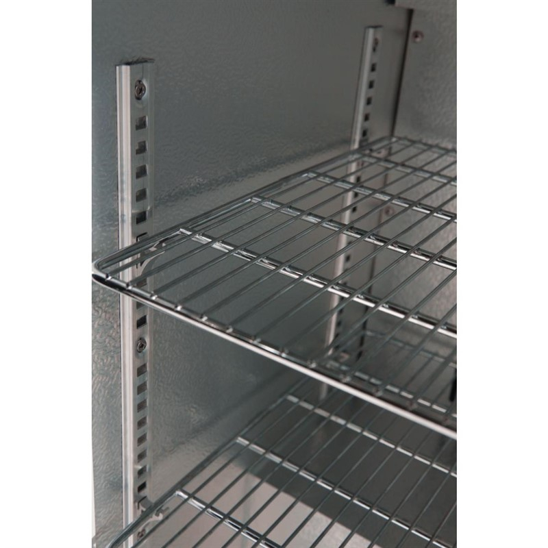 Arri&egrave;re-bar trois portes coulissantes Polar S&eacute;rie G noir 320L