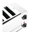 Grille-pain 6 fentes avec grille sandwich et r&eacute;sistance suppl&eacute;mentaire Rowlett Esprit blanc