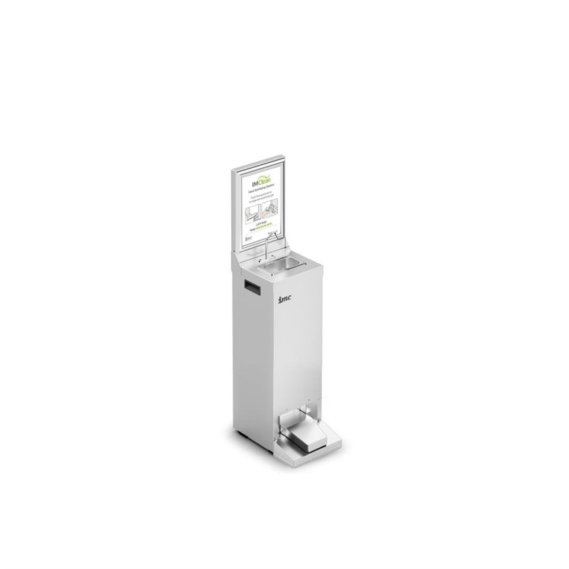 Station de d&eacute;sinfection des mains &agrave; hauteur r&eacute;duite IMC Junior 