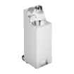 Station de lavage des mains mobile avec cr&eacute;dence IMC 10L