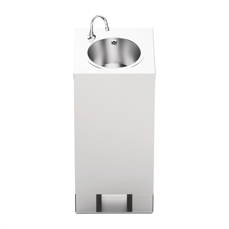 Station de lavage des mains mobile avec cr&eacute;dence IMC 10L