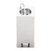 Station de lavage des mains mobile avec cr&eacute;dence IMC 10L