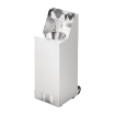 Station de lavage des mains mobile avec cr&eacute;dence IMC 10L