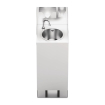 Station de lavage des mains mobile avec cr&eacute;dence IMC 10L