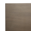 Table d'ext&eacute;rieur Bolero 120x76x75cm bois noir