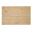 Table d'ext&eacute;rieur Bolero 120x76x75cm bois clair