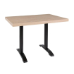 Plateau de table rectangulaire pr&eacute;-perc&eacute; Bolero naturel antique 700mm