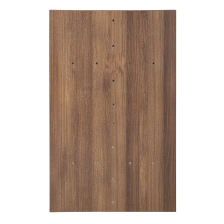 Plateau de table rectangulaire pr&eacute;-perc&eacute; Bolero ch&ecirc;ne rustique 700mm