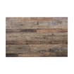 Plateau de table rectangulaire pr&eacute;-perc&eacute; Bolero urban fonc&eacute; 700mm