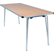 Table pliante effet h&ecirc;tre Contour Gopak 1830mm