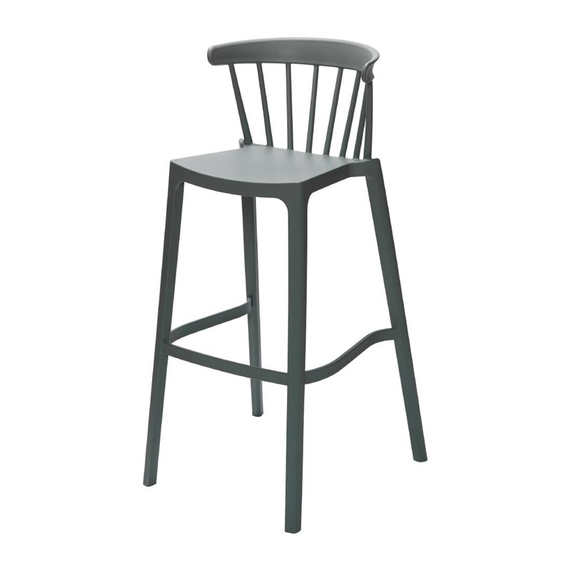 Chaises de bar d'ext&eacute;rieur Windson vert jade (lot de 4)