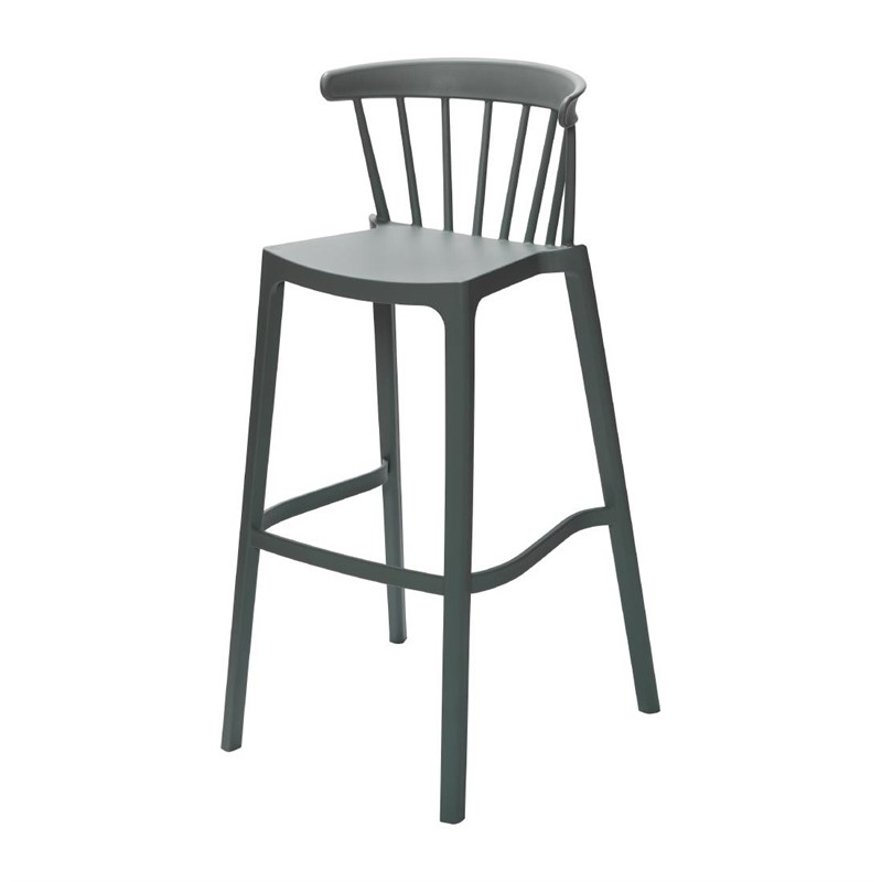 Chaises de bar d'ext&eacute;rieur Windson vert jade (lot de 4)