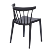 Chaises en polypropyl&egrave;ne Windson anthracite (lot de 4)