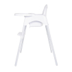 Chaise haute b&eacute;b&eacute; Bolero blanc brillant
