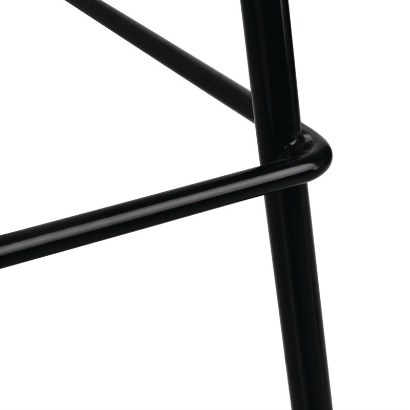 Tabourets Hauts Pliants (lot De 2) - Structure Acier Pour Intérieur/extérieur - Assise 72cm - Supporte 160kg - Idéal Terrasse, événements