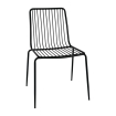Chaises en fils d'acier Bolero (lot de 4)
