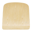 Chaises avec assise et dossier en bois Bolero Cantina galvanis&eacute;es (lot de 4)