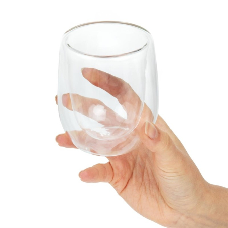 Verres &agrave; Latte double paroi Utopia 270 ml (lot de 12)