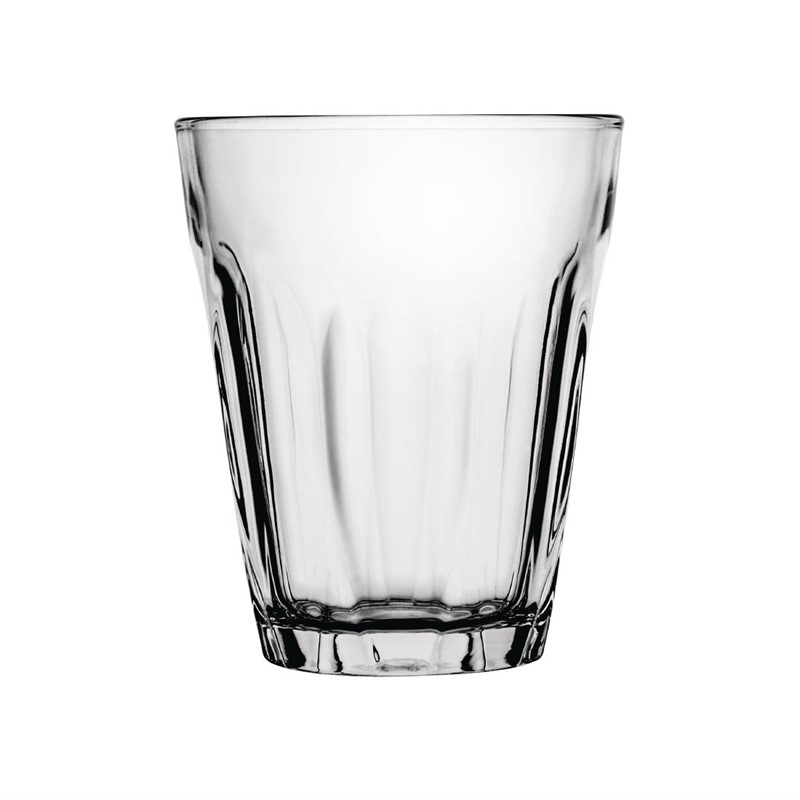 Gobelets en verre tremp&eacute; Olympia 350ml (lot de 12)