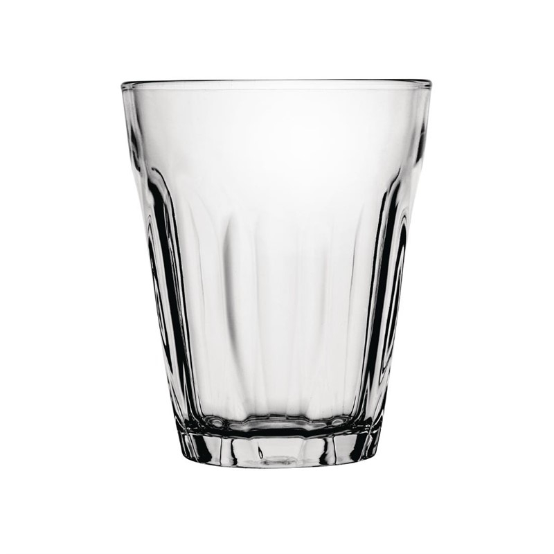 Gobelets en verre tremp&eacute; Olympia 350ml (lot de 12)