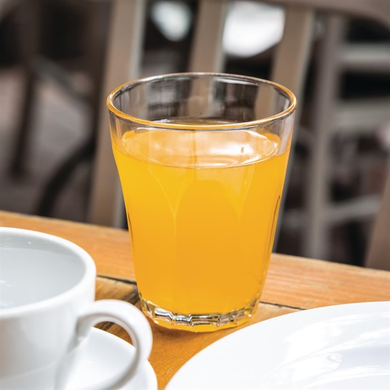 Gobelets en verre tremp&eacute; Olympia 350ml (lot de 12)