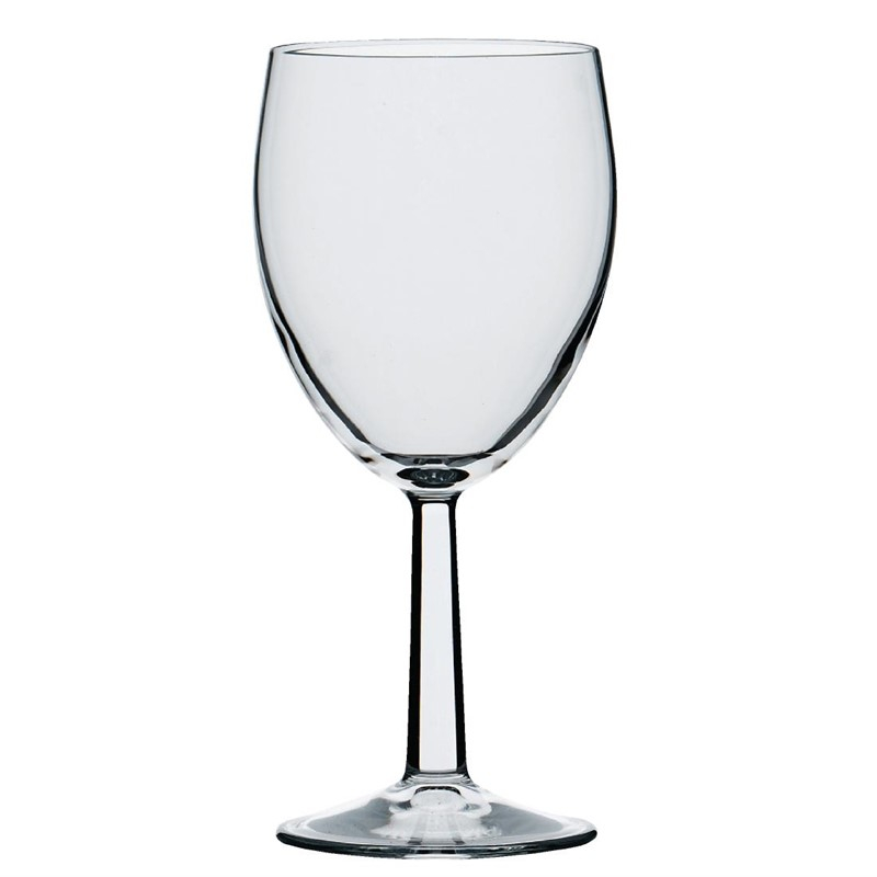 Verres &agrave; pied Utopia Saxon 340 ml marqu&eacute;s CE &agrave; 250 ml (lot de 48)