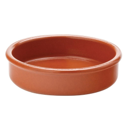 Plats &agrave; tapas en terre cuite 100 mm (lot de 24)