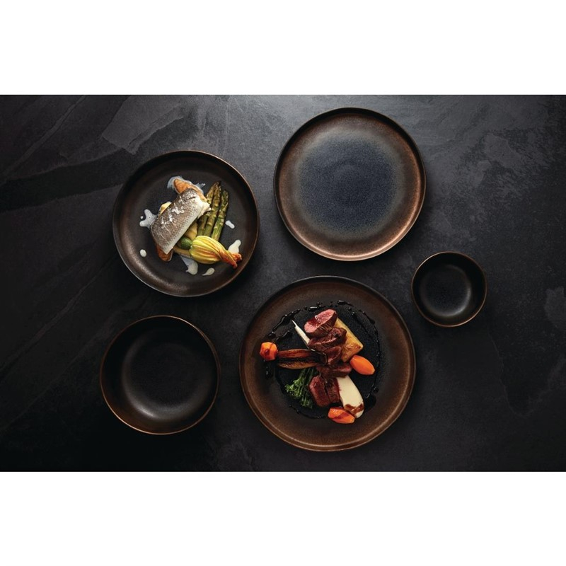Bols profonds Olympia Ochre 170x70mm 900ml (Lot de 6)