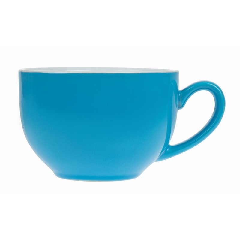Tasses &agrave; cappuccino Olympia Caf&eacute; bleues 340 ml (lot de 12)