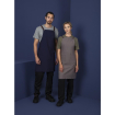 Tablier bavette en coton Southside bleu marine
