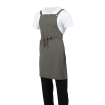 Tablier bavette en coton Southside kaki