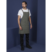 Tablier bavette en coton Southside kaki