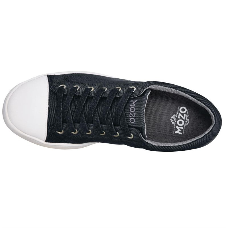 Chaussures vegan homme noires Mozo Maven Shoes for Crews 46
