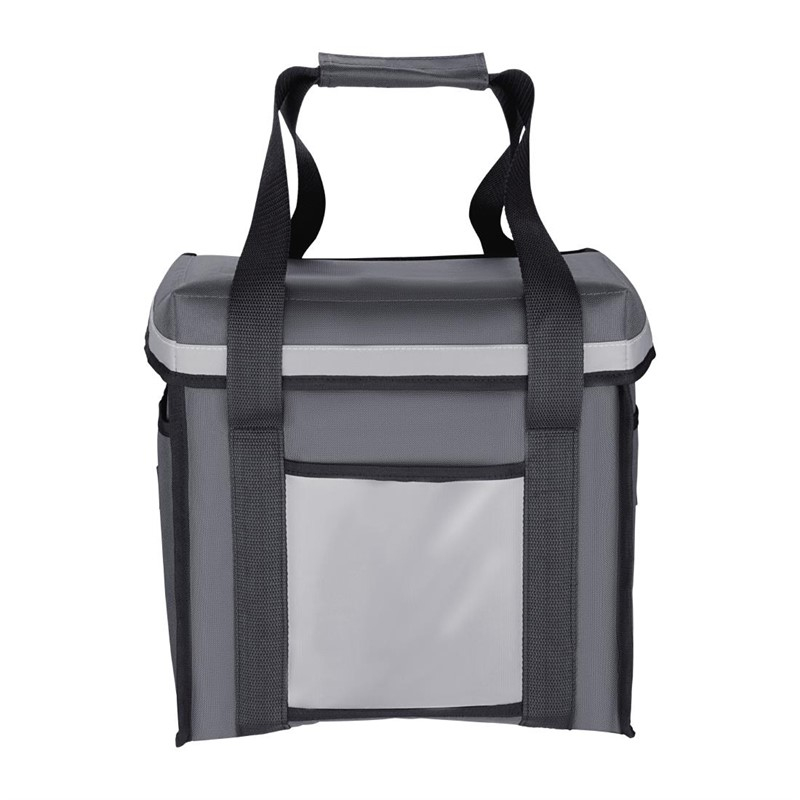 Sac de livraison isotherme chargement par le haut Vogue gris 330&nbsp;x&nbsp;230&nbsp;x&nbsp;330&nbsp;mm