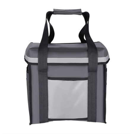 Sac de livraison isotherme chargement par le haut Vogue gris 330&nbsp;x&nbsp;230&nbsp;x&nbsp;330&nbsp;mm