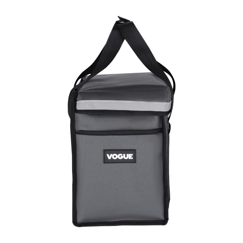 Sac de livraison isotherme chargement par le haut Vogue gris 330&nbsp;x&nbsp;230&nbsp;x&nbsp;330&nbsp;mm