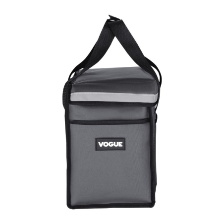 Sac de livraison isotherme chargement par le haut Vogue gris 330&nbsp;x&nbsp;230&nbsp;x&nbsp;330&nbsp;mm