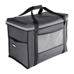 Sac de livraison isotherme pliant Vogue gris 540&nbsp;x360&nbsp;x&nbsp;430&nbsp;mm