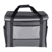 Sac de livraison isotherme pliant Vogue gris 540&nbsp;x360&nbsp;x&nbsp;430&nbsp;mm