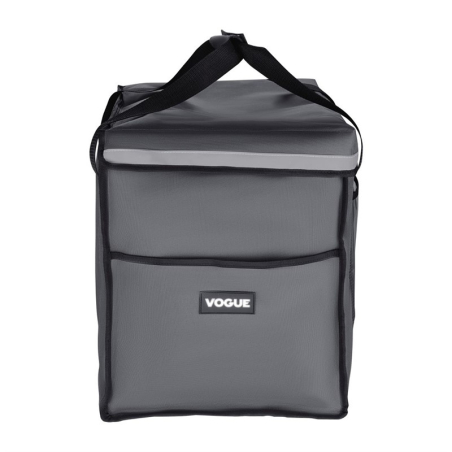 Sac de livraison isotherme pliant Vogue gris 540&nbsp;x360&nbsp;x&nbsp;430&nbsp;mm