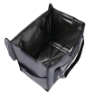 Sac de livraison isotherme pliant Vogue gris 540&nbsp;x360&nbsp;x&nbsp;430&nbsp;mm