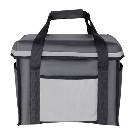 Sac de livraison isotherme pliant Vogue gris 305&nbsp;x&nbsp;380&nbsp;x&nbsp;380&nbsp;mm