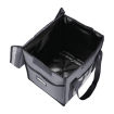 Sac de livraison isotherme pliant Vogue gris 305&nbsp;x&nbsp;380&nbsp;x&nbsp;380&nbsp;mm