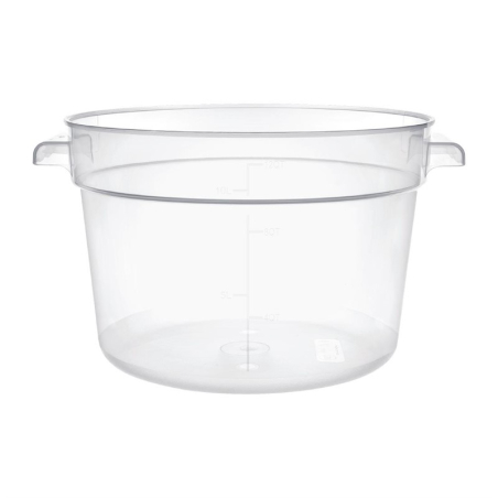 Conteneur alimentaire rond en polypropyl&egrave;ne Vogue 10L