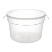 Conteneur alimentaire rond en polypropyl&egrave;ne Vogue 10L