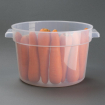 Conteneur alimentaire rond en polypropyl&egrave;ne Vogue 10L