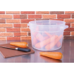 Conteneur alimentaire rond en polypropyl&egrave;ne Vogue 10L