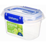 Bo&icirc;te alimentaire rectangulaire Sistema Klip It Plus 400ml