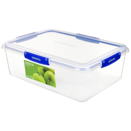 Bo&icirc;te alimentaire rectangulaire Sistema Klip It Plus 7,5L